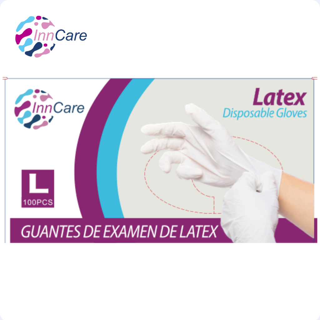 Guantes de Latex, Talla L InnCare