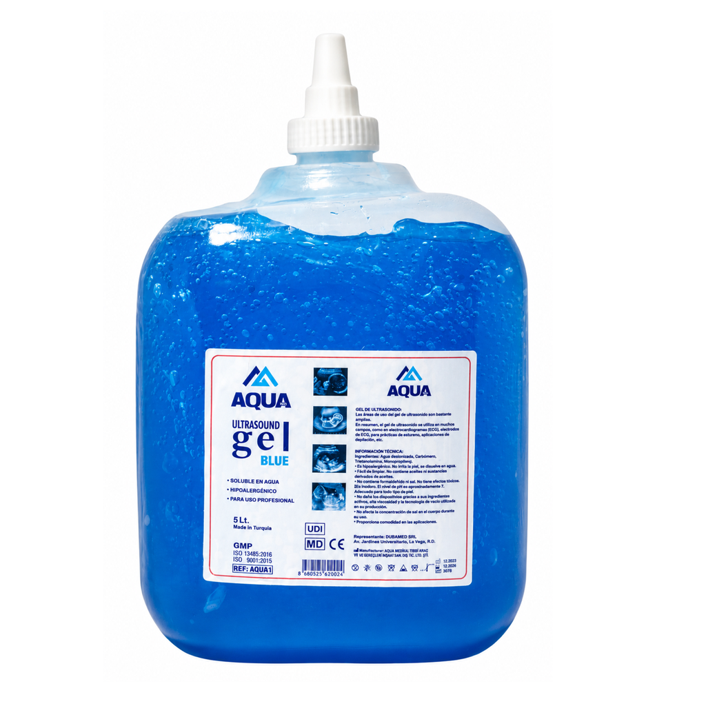 GEL DE ULTRASONIDO 5000Gms AQUA - Conductor Ecografía RD