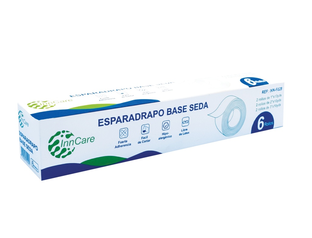[INN-445] Esparadrapo Base de Seda InnCare