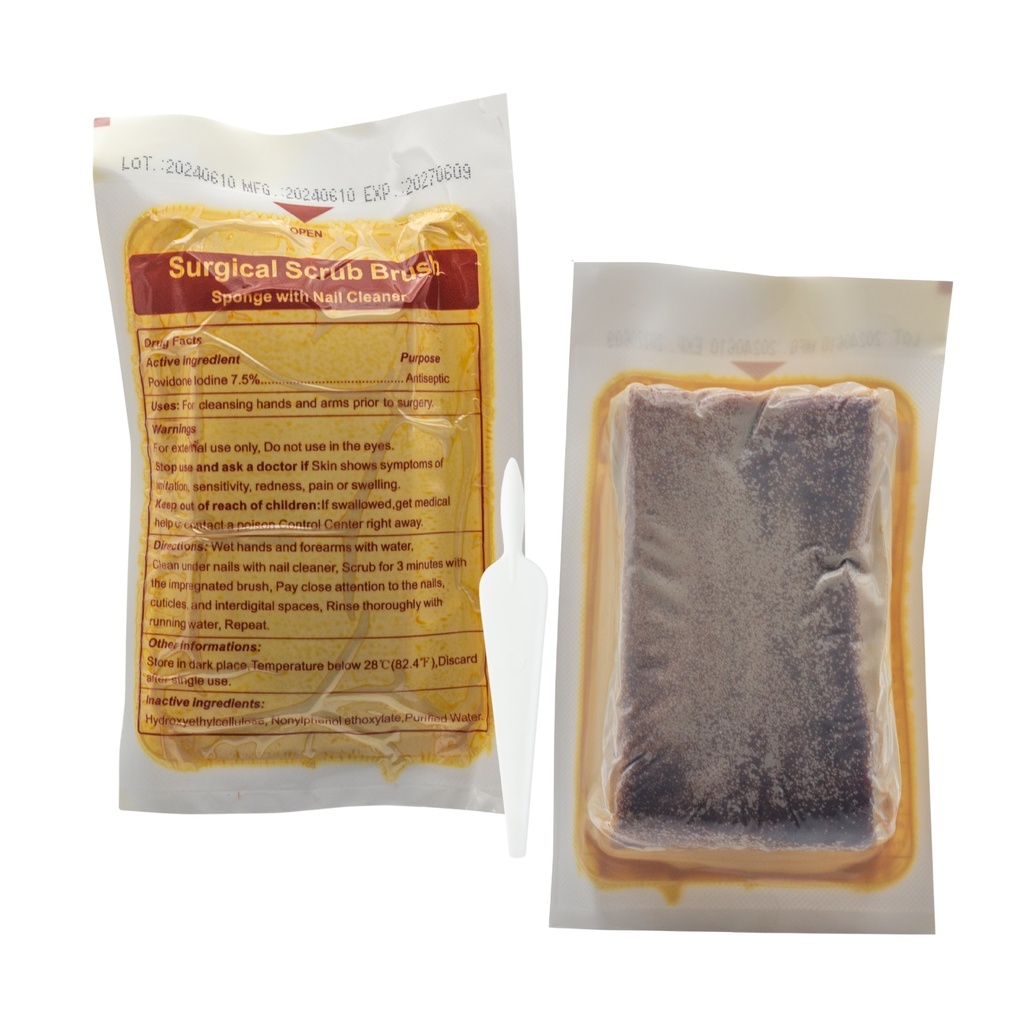 Cepillo Quirúrgico con Yodo InnCare 