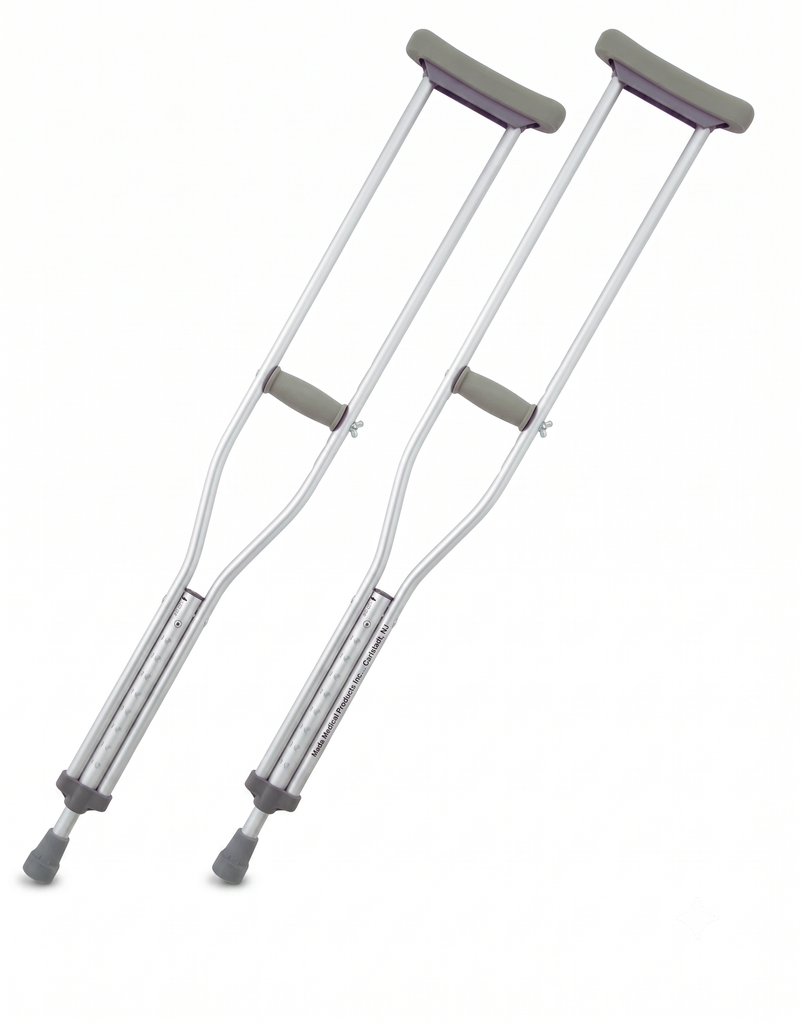 Muletas de Aluminio M de115 A 135cm