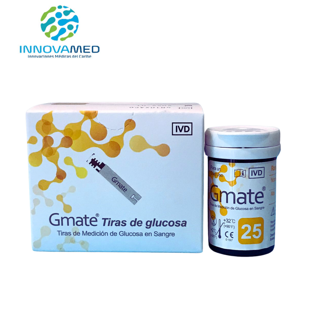 Tirillas para Glucómetro Gmate GM10XAPO 50/1