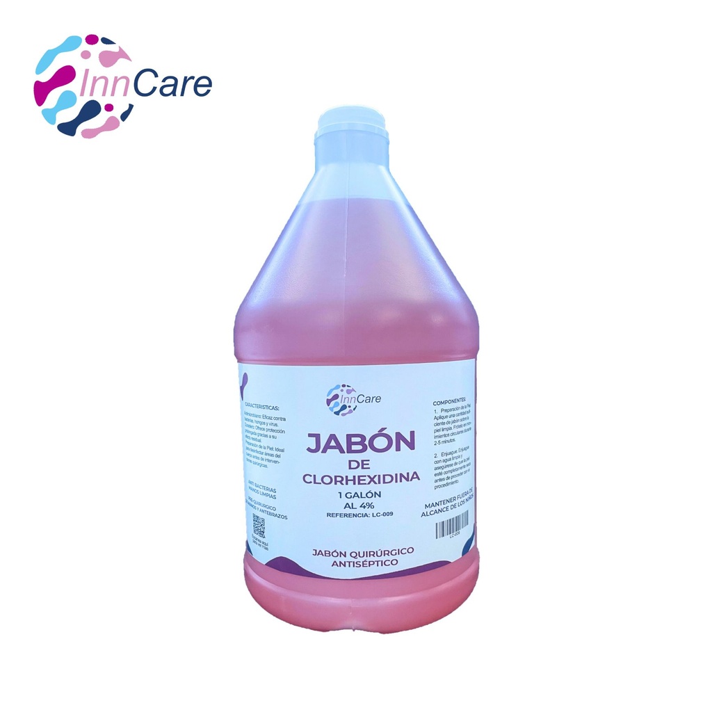 Jabón de Clorhexidina al 4% en Galón InnCare 