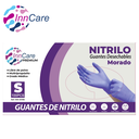 Guantes de Nitrilo Morado InnCare    