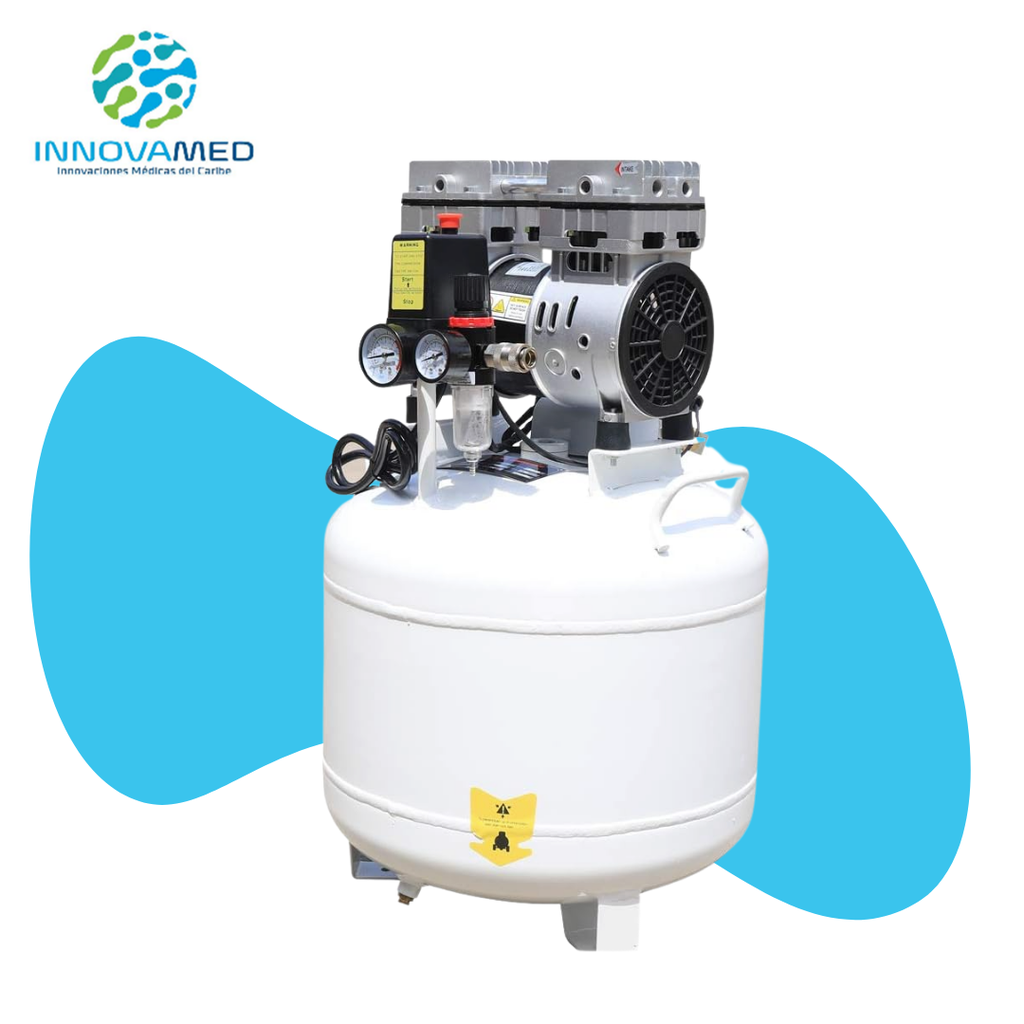 Compresor de Aire Dental Sin Aceite de 40L 1HP