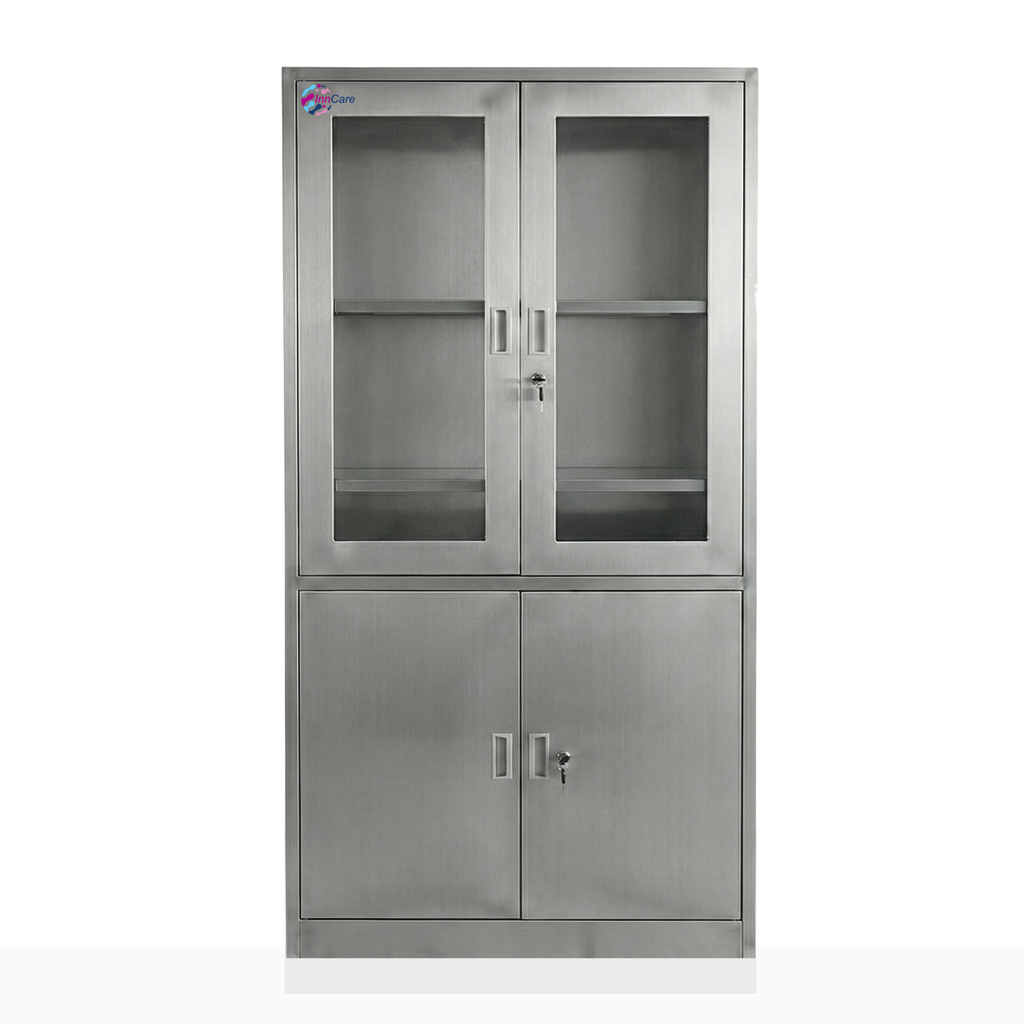[INN-L030] Vitrina de Dos Puerta de Acero InnCare