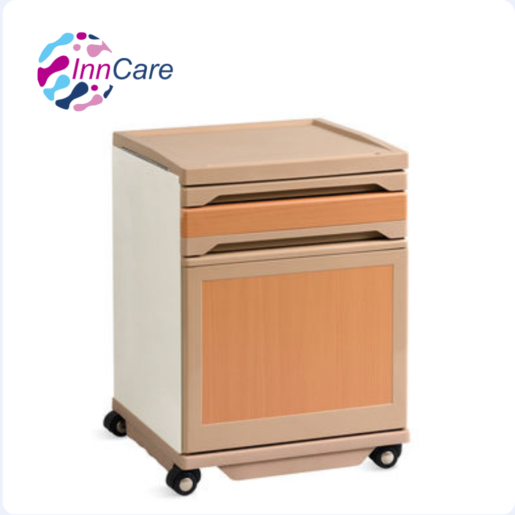 Mesa de Noche Color Madera InnCare 