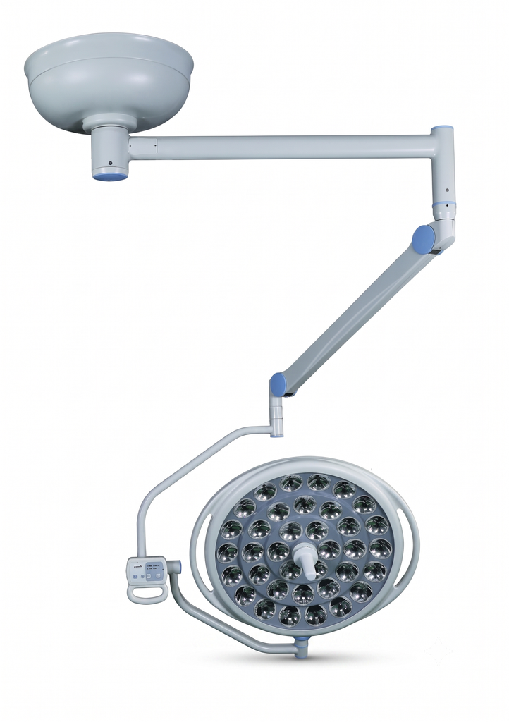 Lámpara Quirúrgica de Techo de un Domo Ledtech7000  70CM Lumen 160000 LUX