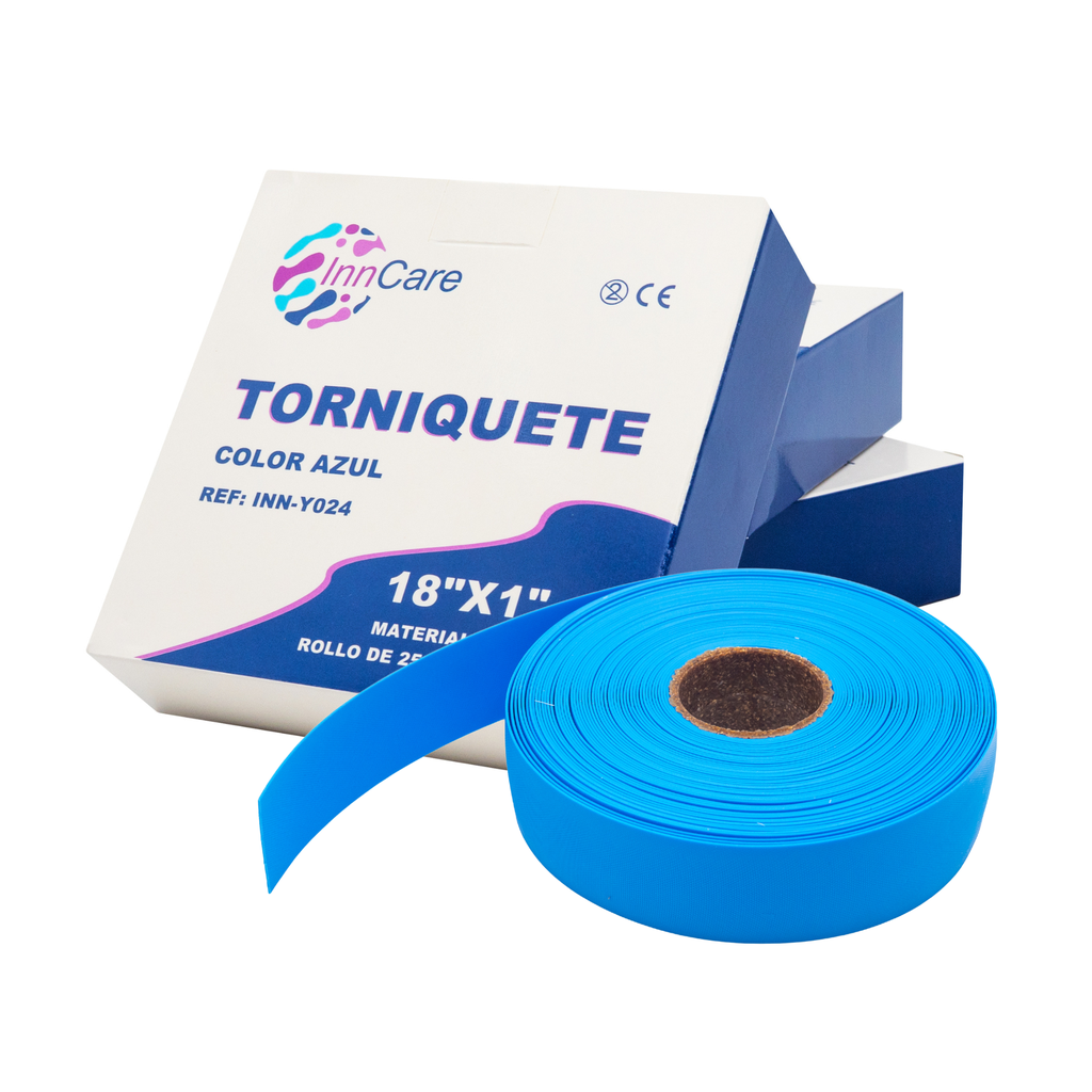 Torniquete desechable 2.5 x 45 InnCare
