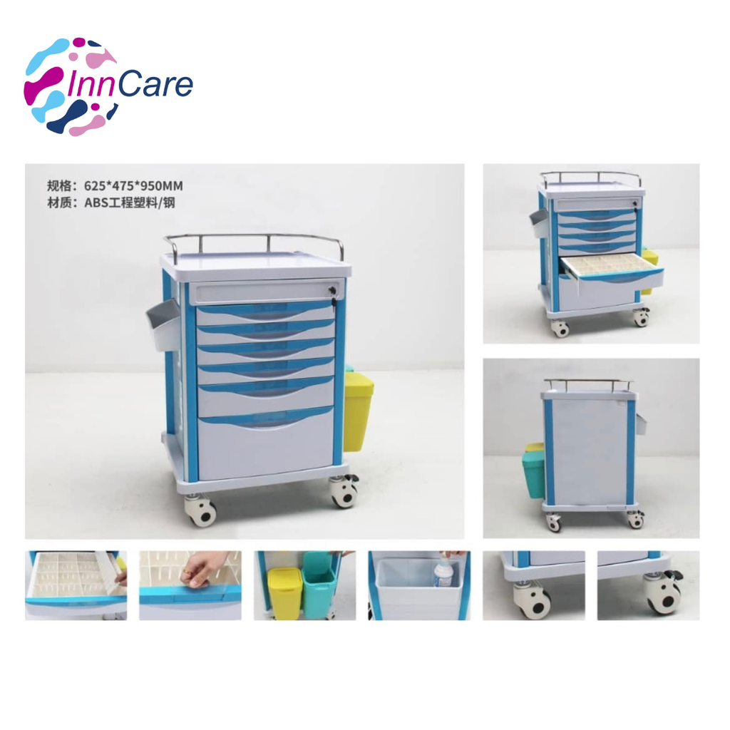 [INN-L040 - T] Carro de Transporte de Medicamentos InnCare  