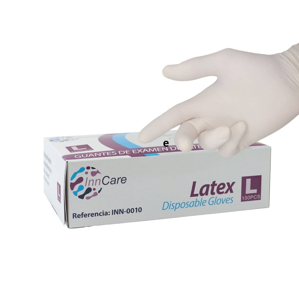 Guantes de Látex con Polvo InnCare C/100