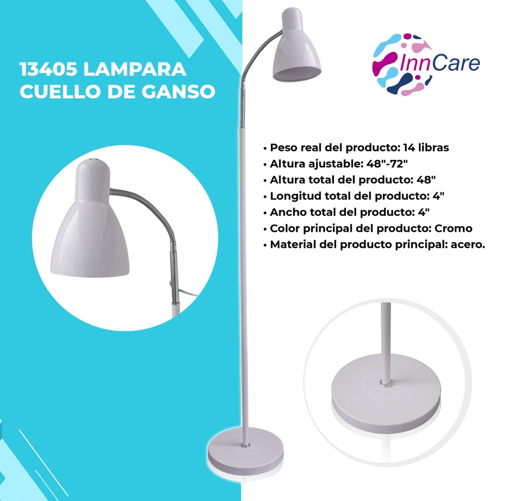 Lampara de Cuello de Ganso