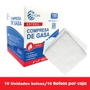 Compresa de Gasa  4x4, 40S  20 x 12 Steril InnCare  UNIDADES
