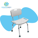 Silla de Baño Abatible con Respaldo/Asiento de Bañera