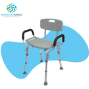 Silla de Baño con Respaldo y Brazos Graham Field