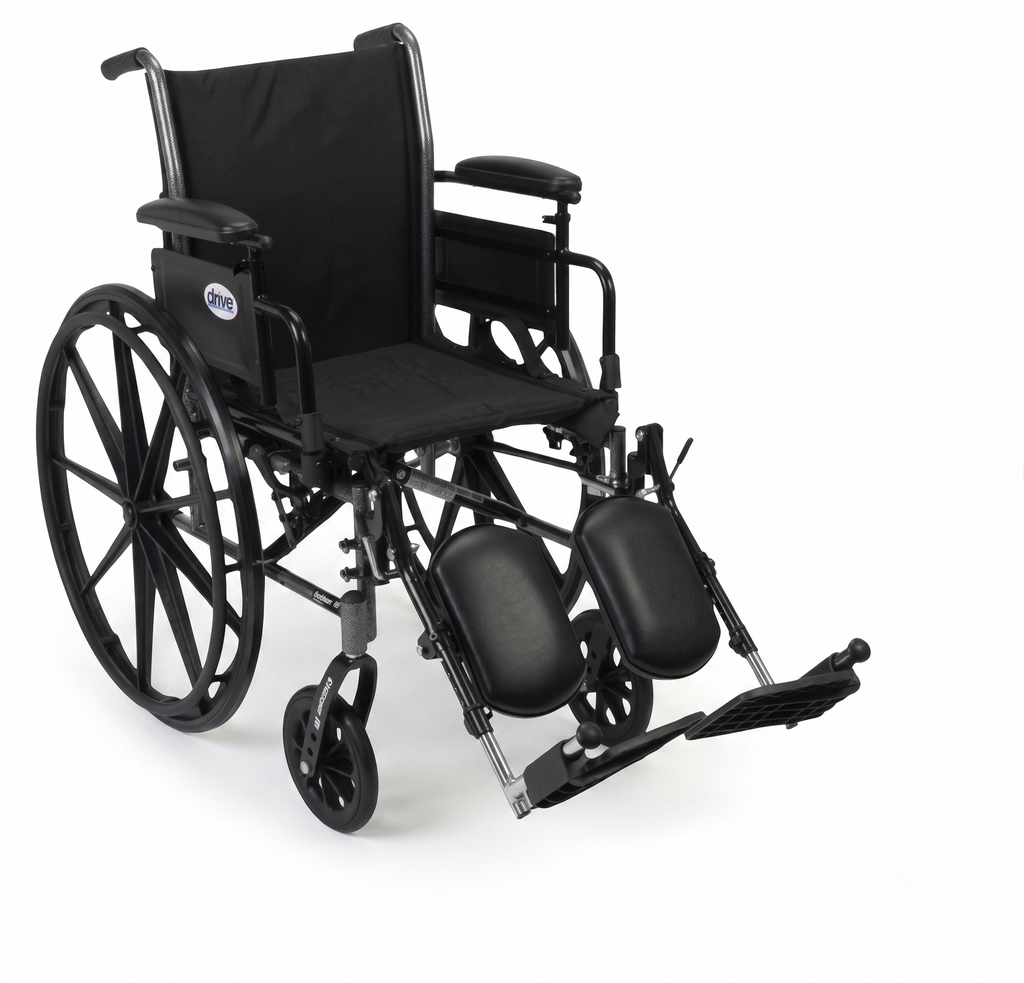 [SSP218DDA-ELR] Silla de Ruedas de 18" Slvr drive 