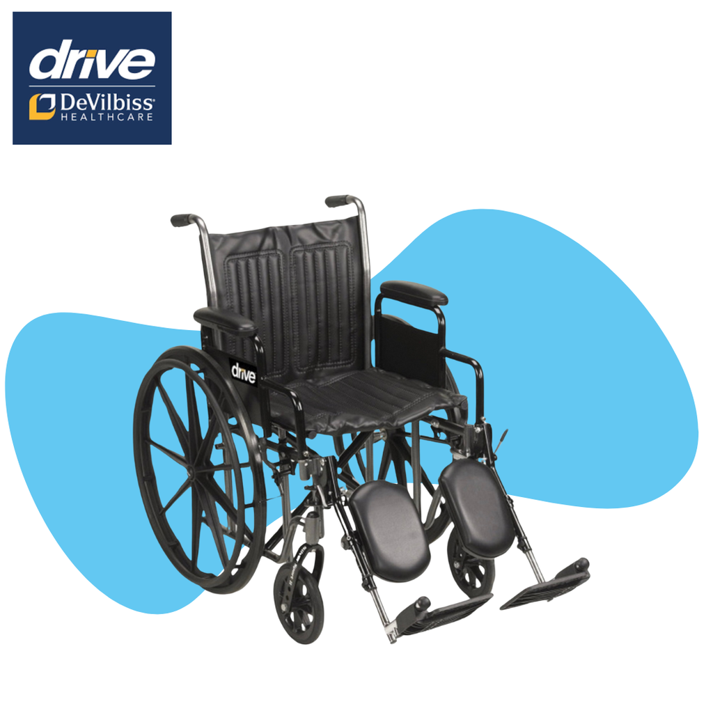 Silla de Ruedas de 18" Slvr drive 