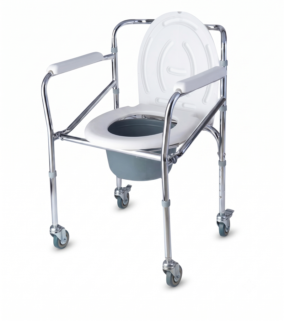 [INN-L050] Silla con Inodoro con Ruedas InnCare