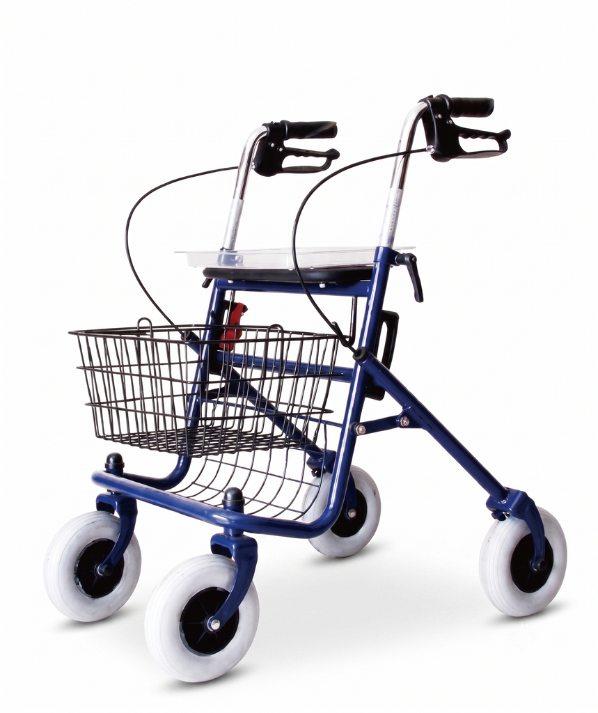 [YK7050]  Andador con Ruedas, Frenos y Canasto InnCare