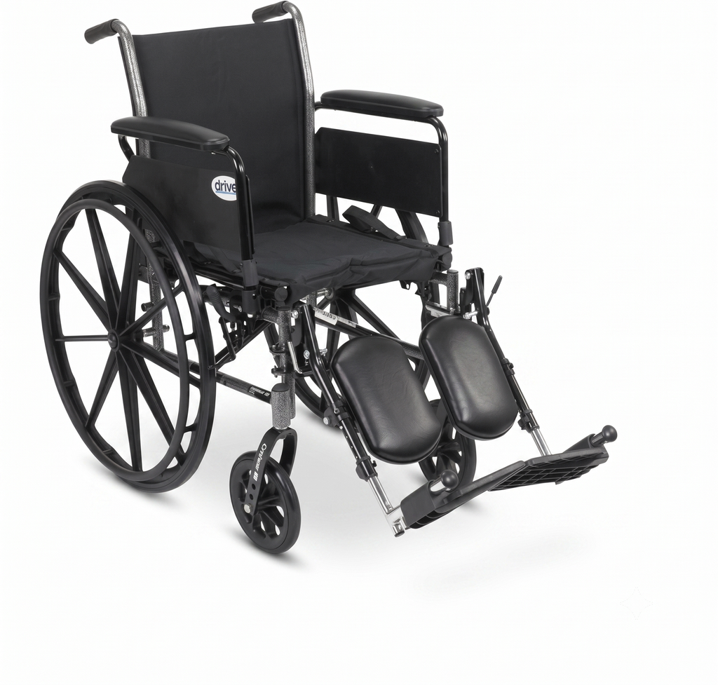 [K318ADFA-ELR] Silla de Ruedas Acolchada Drive 18