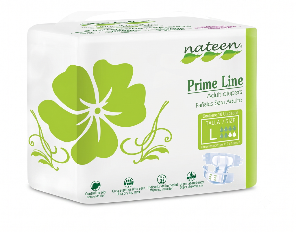 Pañales para Adultos Basic Line Nateen (Cerrados) 