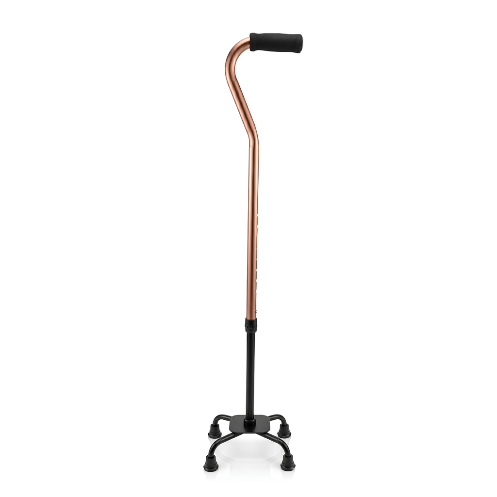Bastón de Pedestal de 4 Patas de Aluminio InnCare