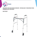  Andador con Dos Ruedas InnCare