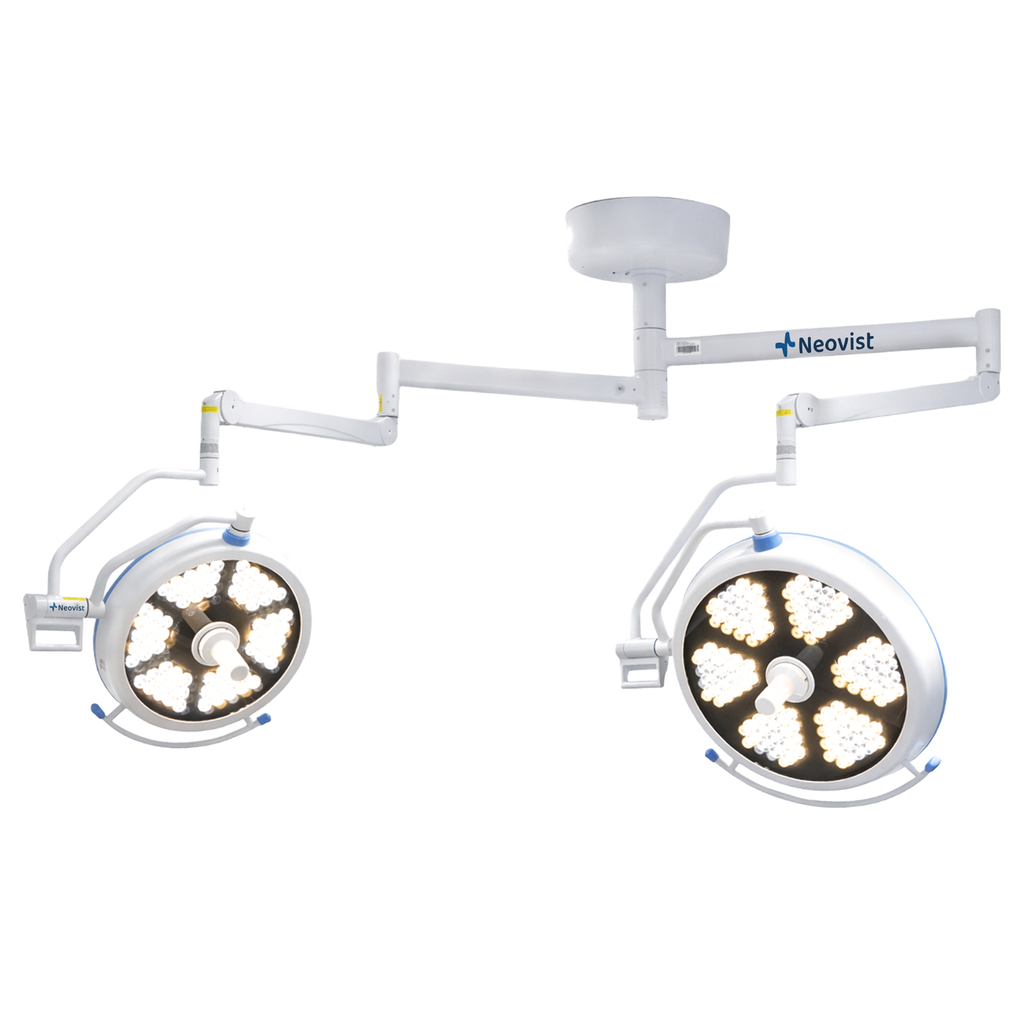 Lámpara Quirúrgica de Techo de Dos Domo de 700 Neovist  