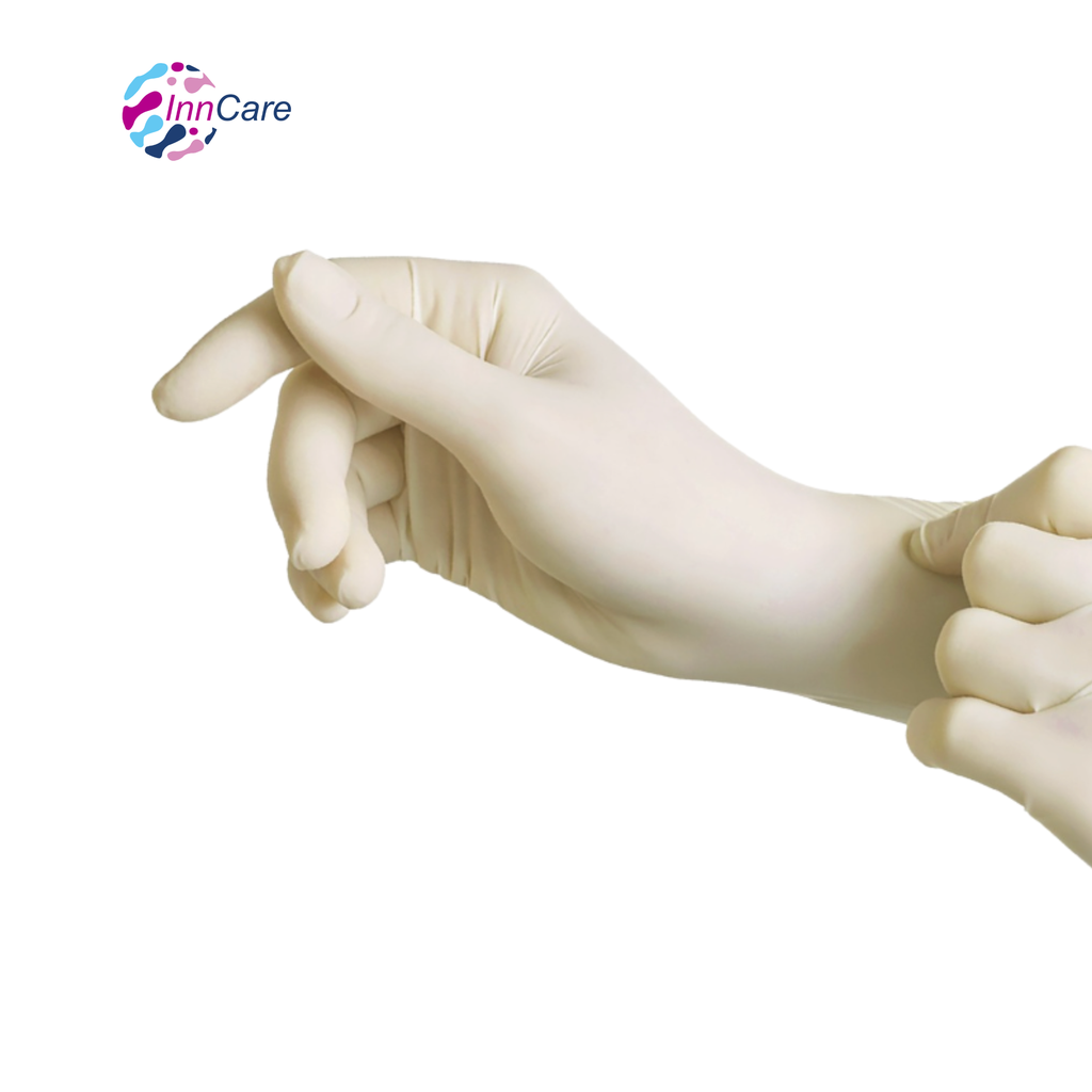 Guantes de Latex Syntex Libre de polvo InnCare
