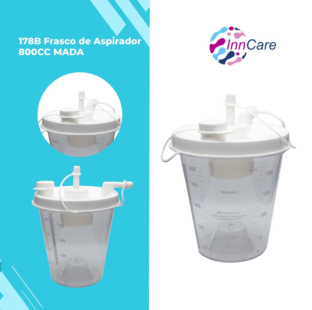 Frasco de Aspirador 800CC MADA