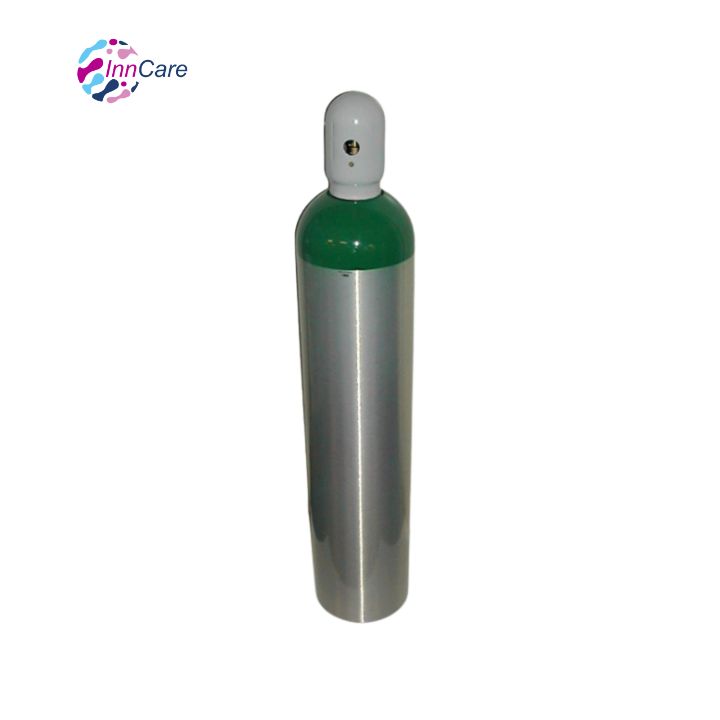 Tanque de Oxígeno de 3600 Litros con Válvula CGA-540 de Aluminio MM con Tapón