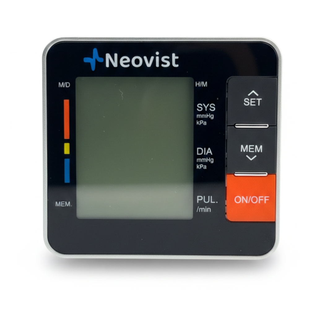 Esfigmomanómetro Digital de Muneca LED Neovist  