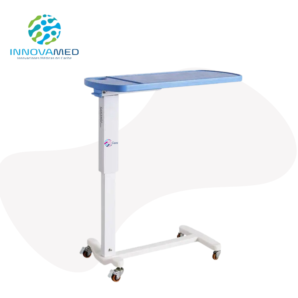 [INN-L119] Mesa de Comer en Cama Ajustable con Ruedas 