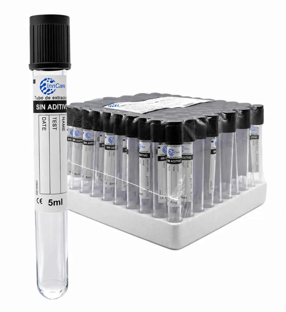 [3.2% Sodium Citrate] Tubo de Extracción de Sangre de 5ml InnCare (NEGRO)