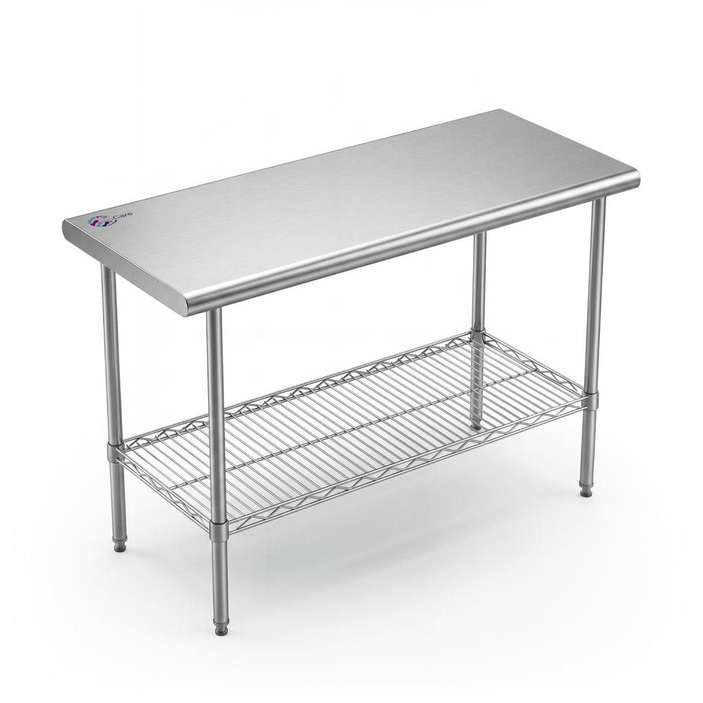 Mesa de Acero Inoxidable para Preparación de Material InnCare 
