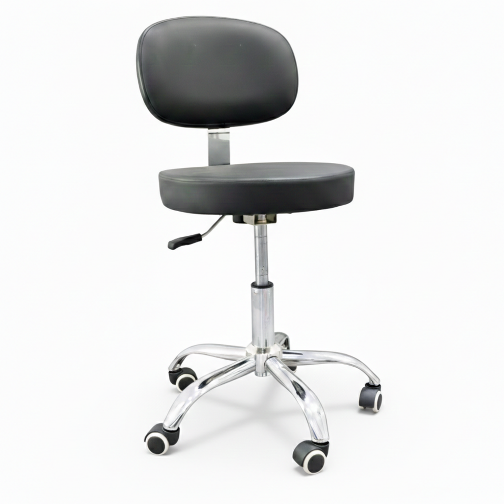 Taburete Giratorio Con Espaldar InnCare 