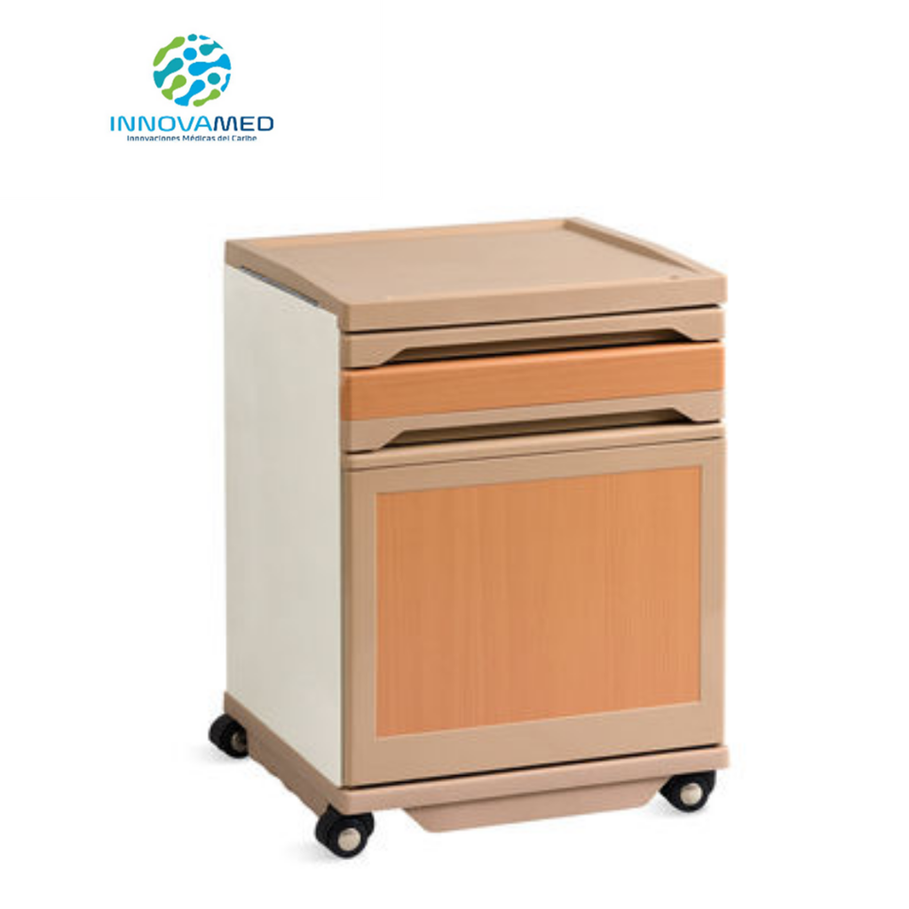 Mesa de Noche Color Madera InnCare 