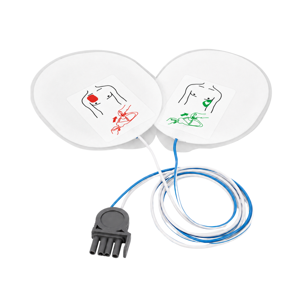 Electrodos de Desfibrilación Multifunción (Adulto/Pediátrico) Preconectados  Comen
