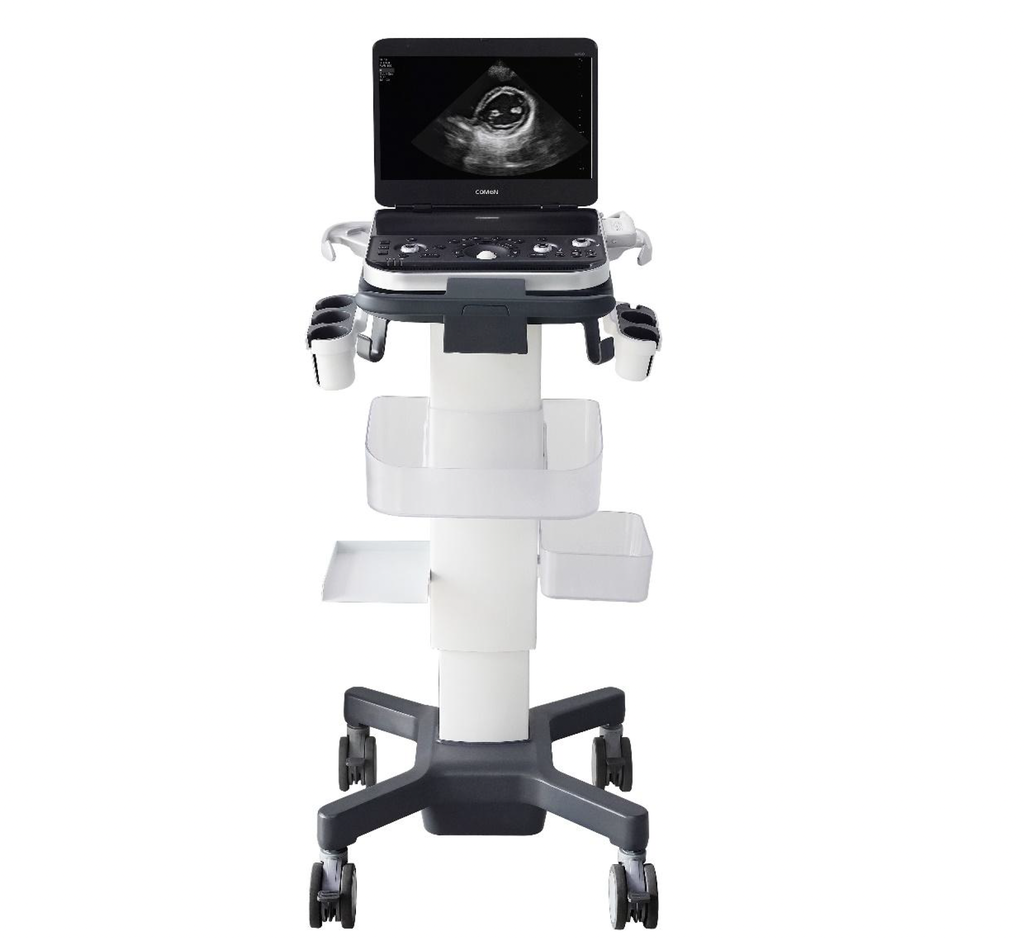 Sonógrafo Portátil COMEN EP50 — Ultrasonido Doppler Color con Pantalla Táctil Con Módulo Extensor de 3 sondas