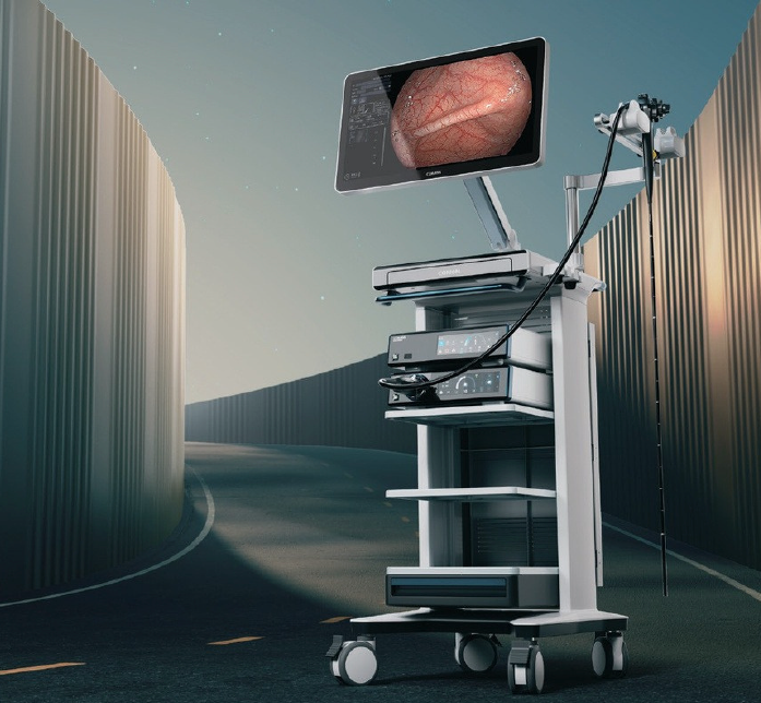 Torre de Endoscopía COMEN EIS-2000 — Sistema de Endoscopia Electrónica Full HD con Cromoendoscopia