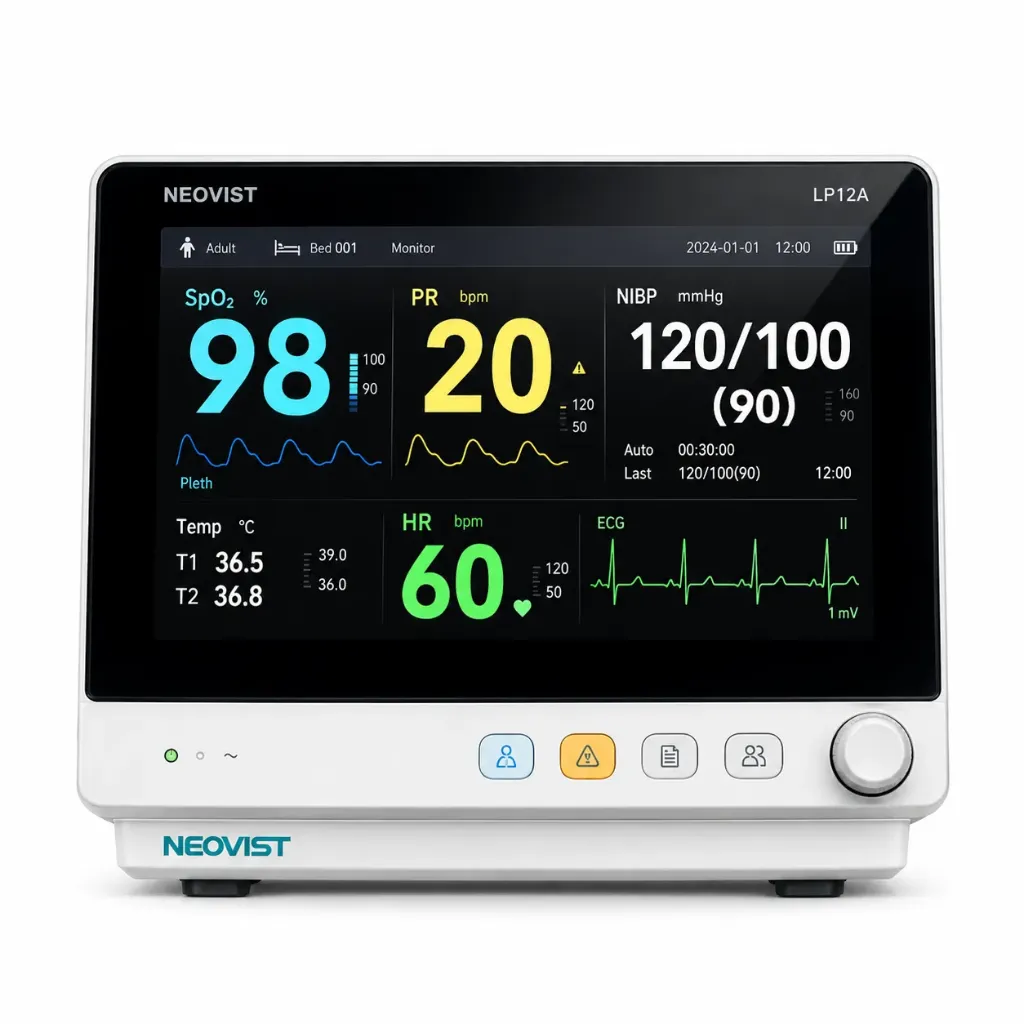 Monitor de Signos Vitales / Monitor de Paciente LP12A 500 PLUS