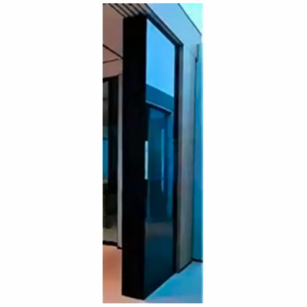 [INN-L142] Puerta de Vidrio Super Blanco – Color Bronce