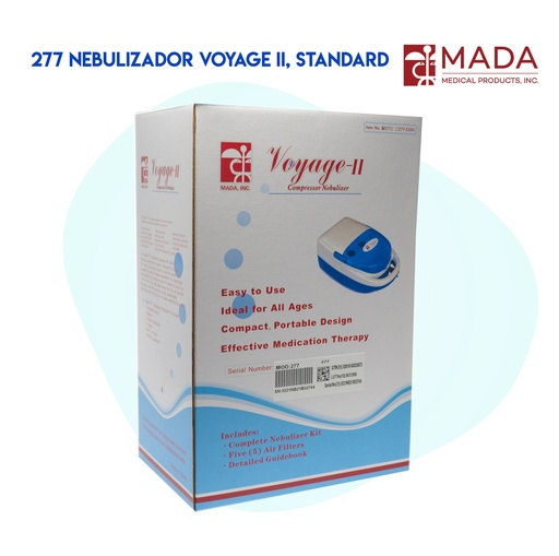 [277] Nebulizador Voyage II, Standard Mada