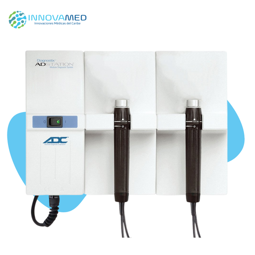 [5660TE] Set de Diagnóstico Otoscopio-Oftalmoscopio de Pared ADC