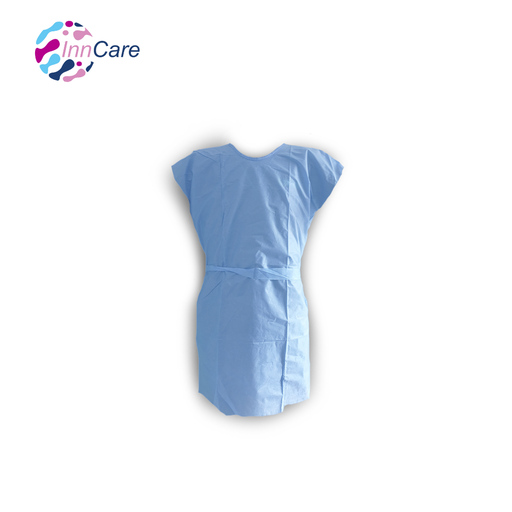 [INN-100] Bata Para Pacientes Manga Corta Desechable InnCare