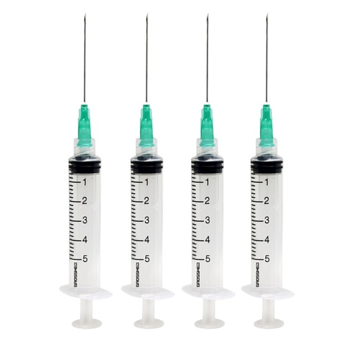 [INN-421] Jeringuilla de 5ML 21G X 1.5" Luer Lock InnCare