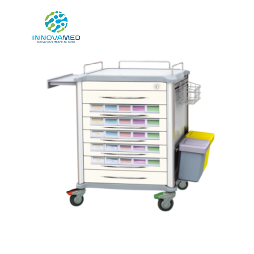 [HL-D443A] Carro de Transporte de Medicamentos 