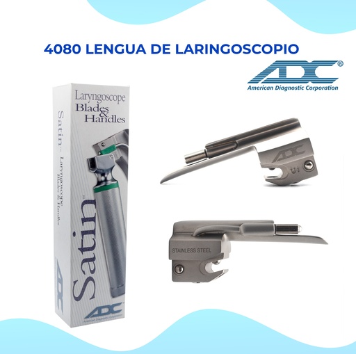 [4080] Lengua de Laringoscopio Size 0 Pediátrico