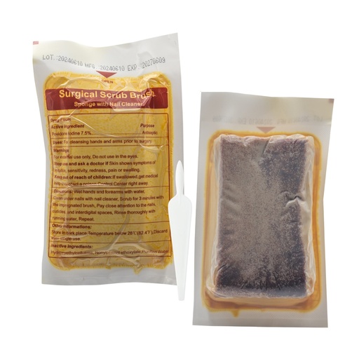 [INN-446] Cepillo Quirúrgico con Yodo InnCare 