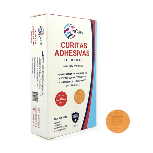[YM-F029] Curitas Redondas Color Piel InnCare
